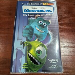 Monsters, Inc. VHS Tape